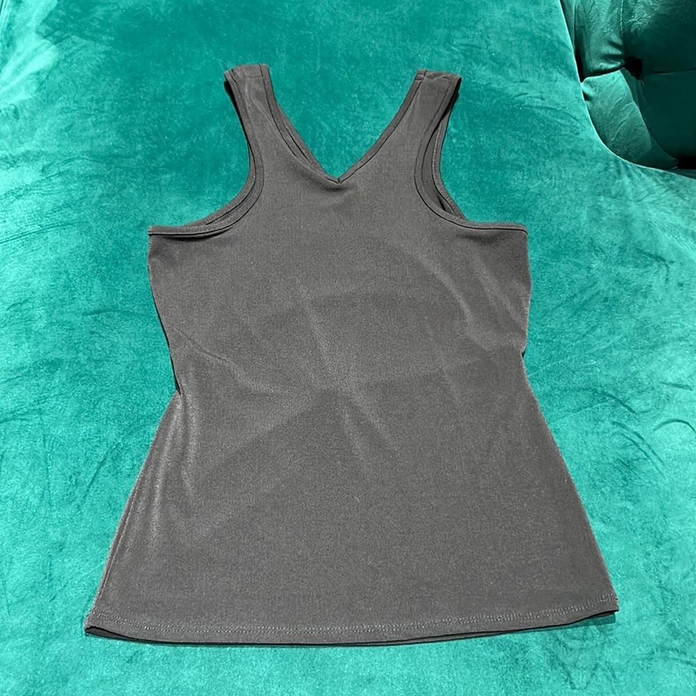 Sleeveless open back top